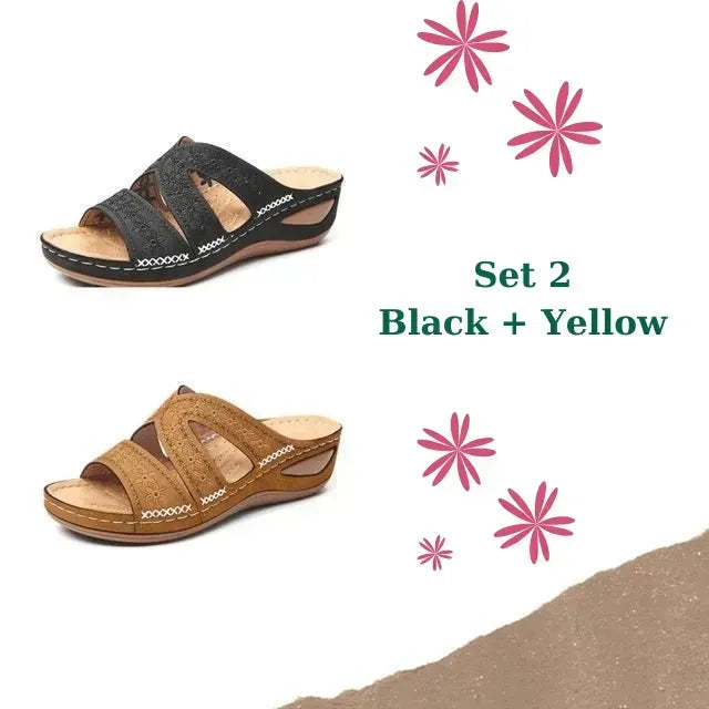 ?Premium Orthopedic Thick Platform Slipper Sandals
