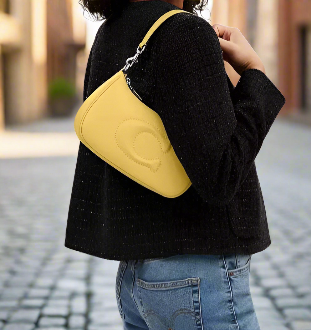 Coach Teri Shoulder Bag with Signature Quilting In Smooth Leather