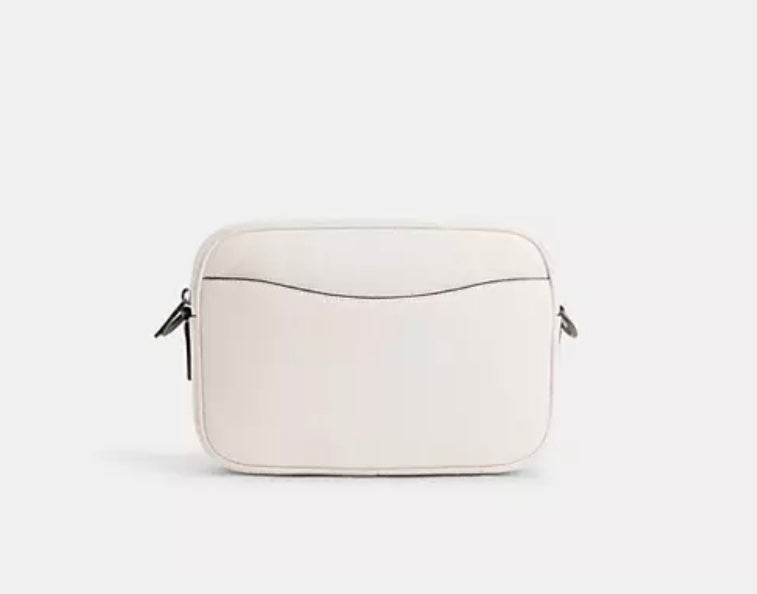 Coach Unisex Elias Crossbody Leather Bag In Chalk