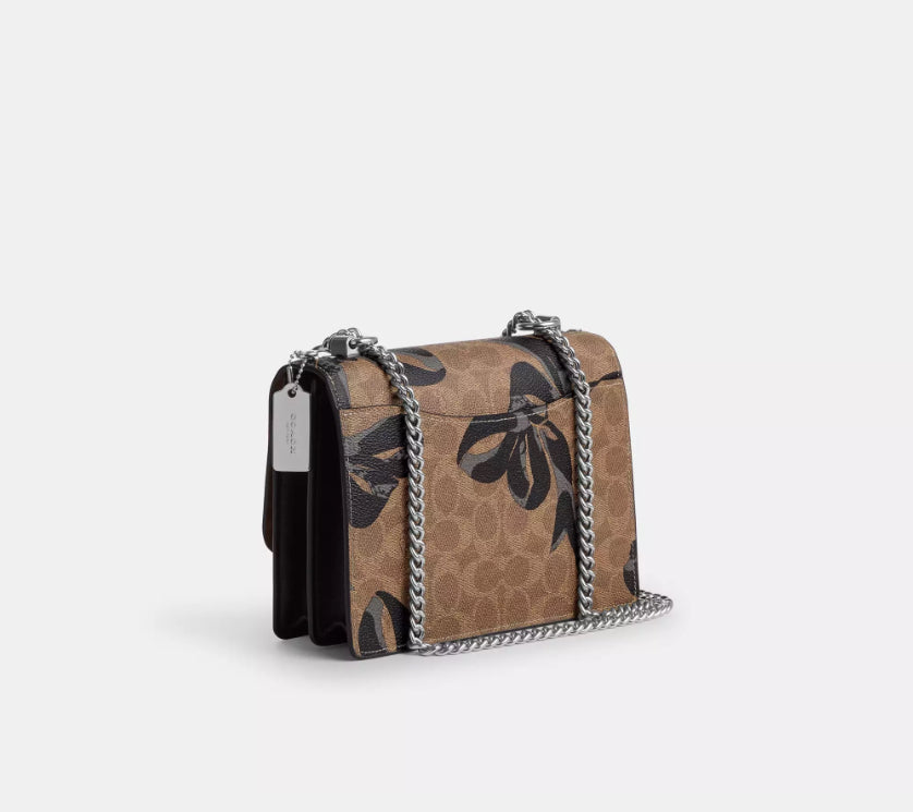 Coach Medium Klare Crossbody Bag In Signature Canvas With Bow Print