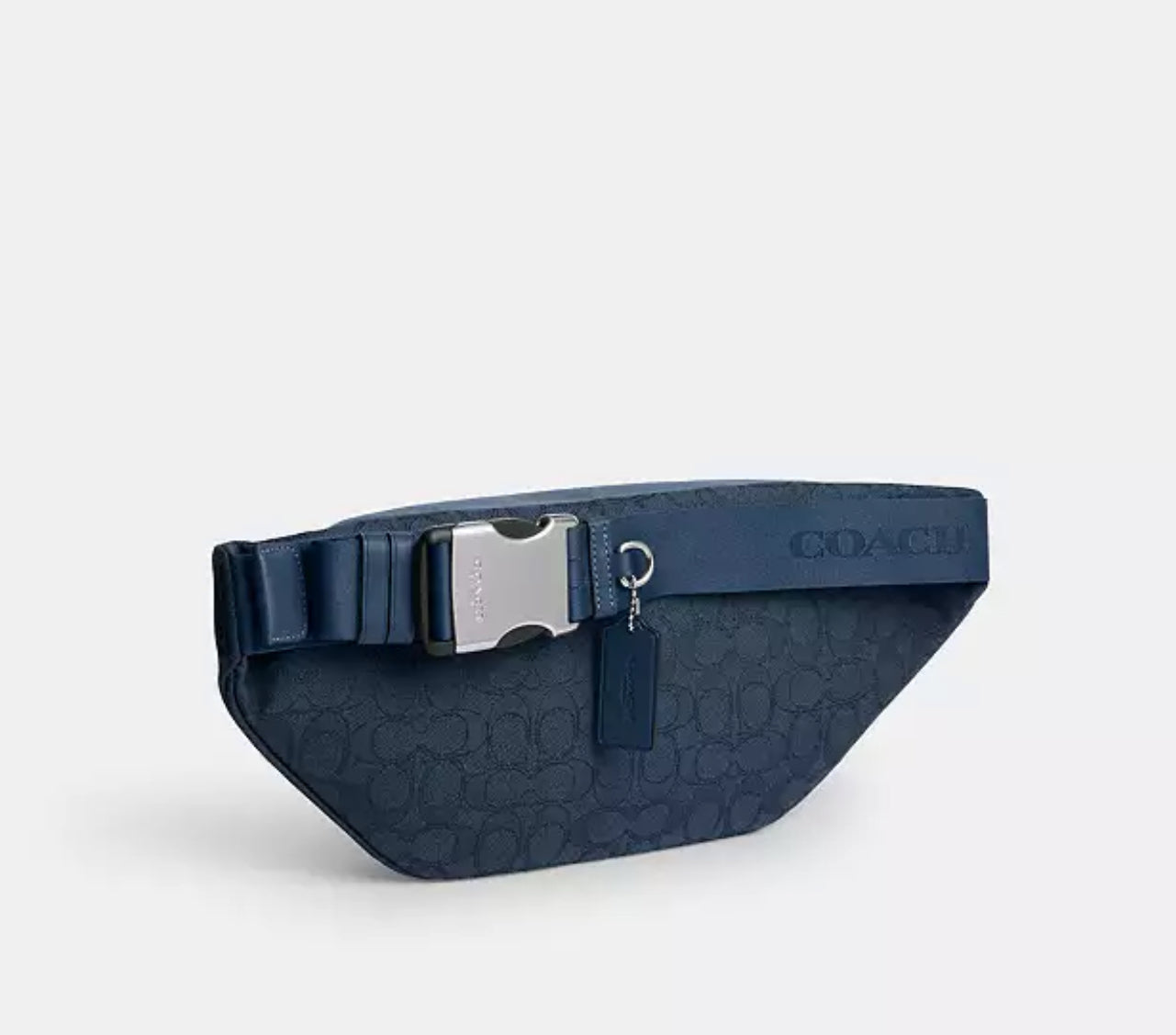 Coach Men’s Racer Belt Bag In Signature Jacquard & Leather