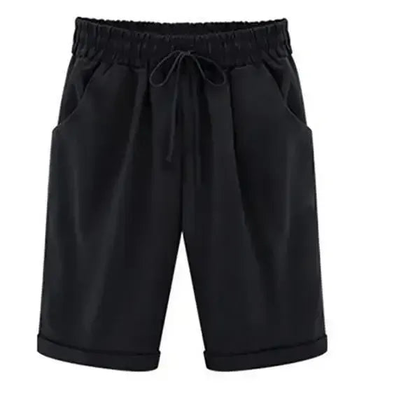6 Color Plus Size Pockets Beach Wear Casual Shorts