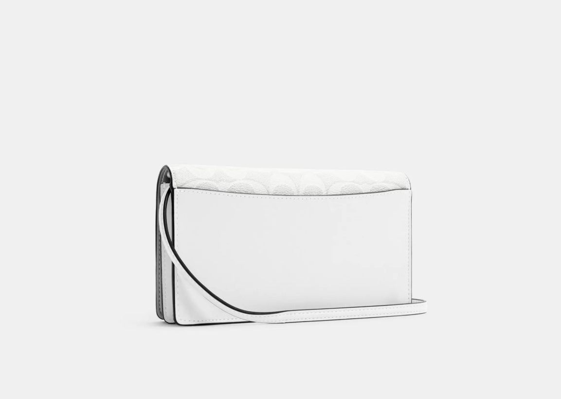 Coach Anna Foldover Clutch
Crossbody In Signature Canvas & Leather