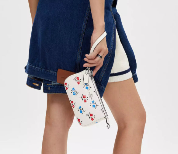 Coach Nolita 19 Shoulder bag/Wristlet with Floral Print