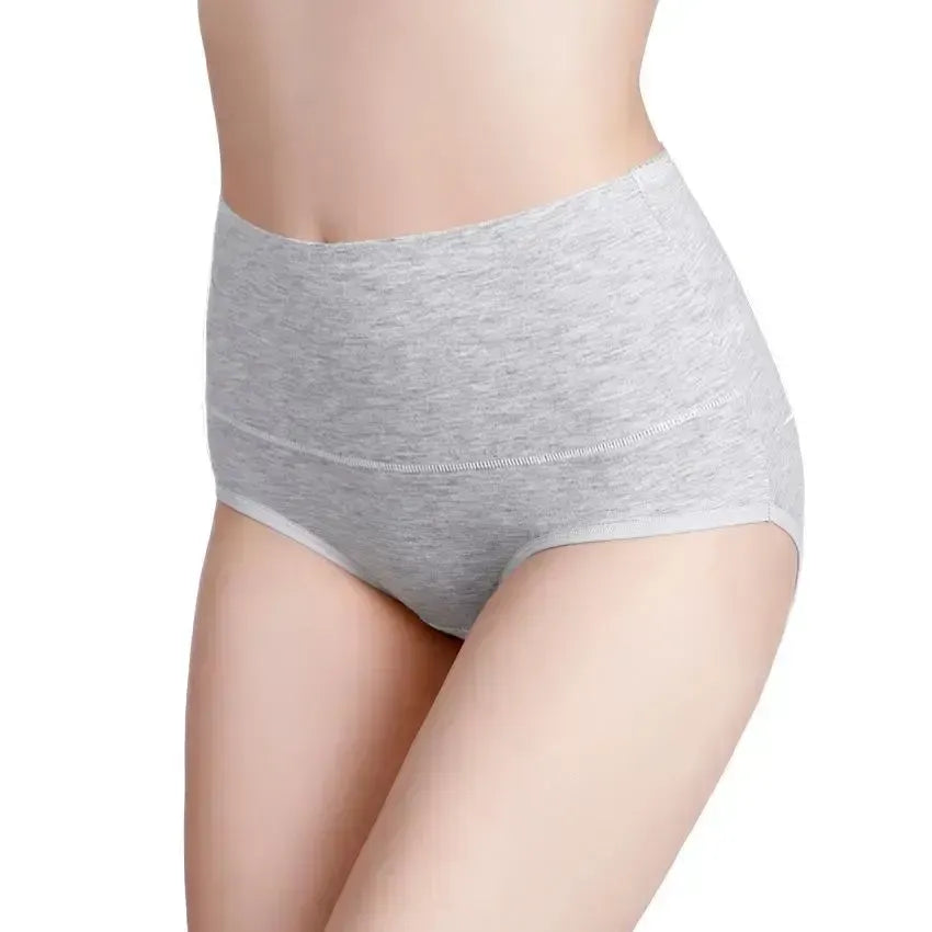 Viagebra庐5Pcs/Set High Waist Cotton Panties