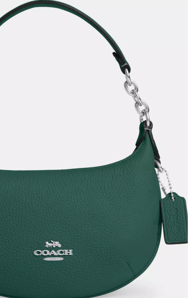 Coach Mini Payton Bag Leather Handbag in Emerald Green
