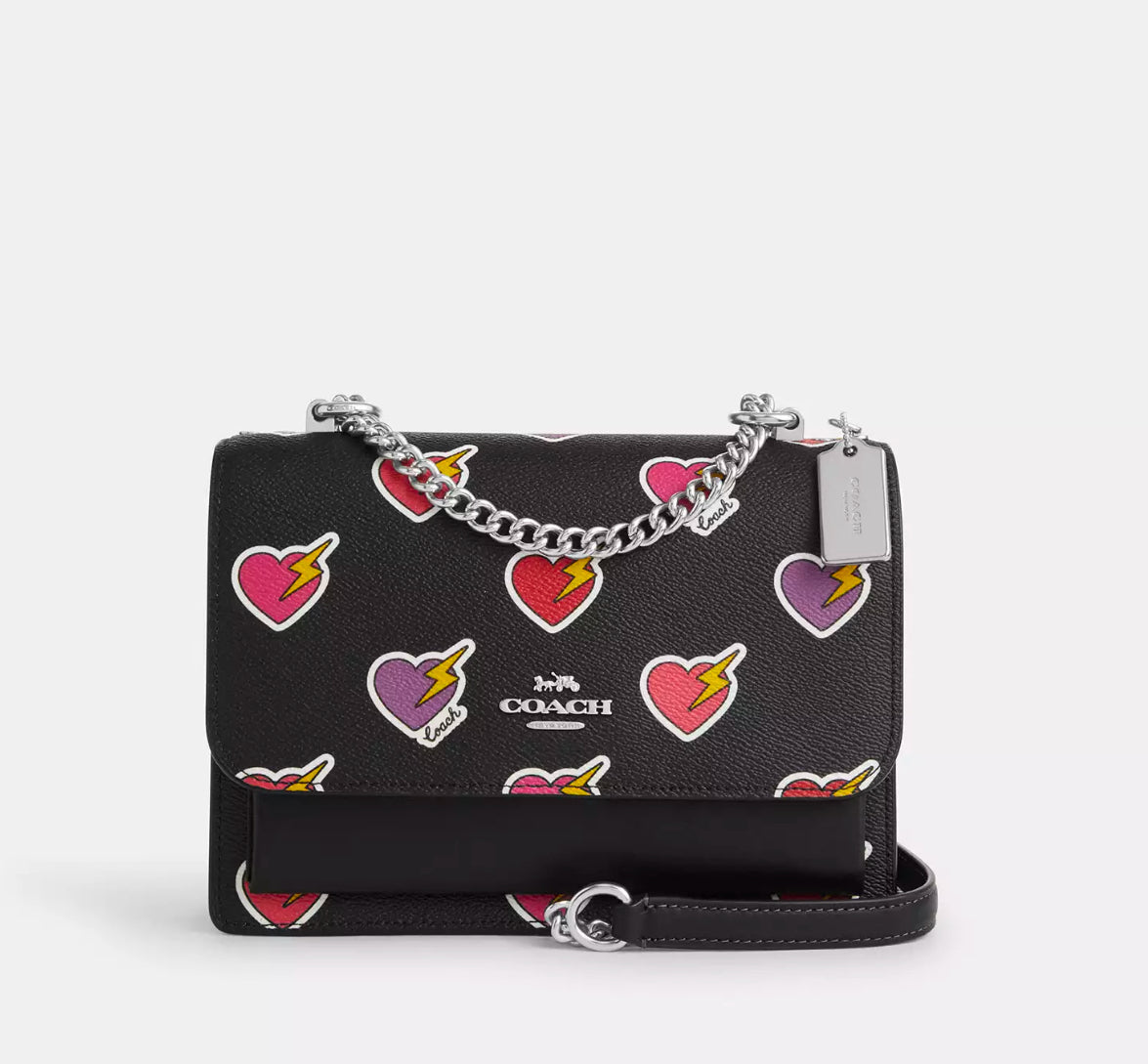 Coach Medium Klare Crossbody Bag In Printed Coated Canvas & Leather