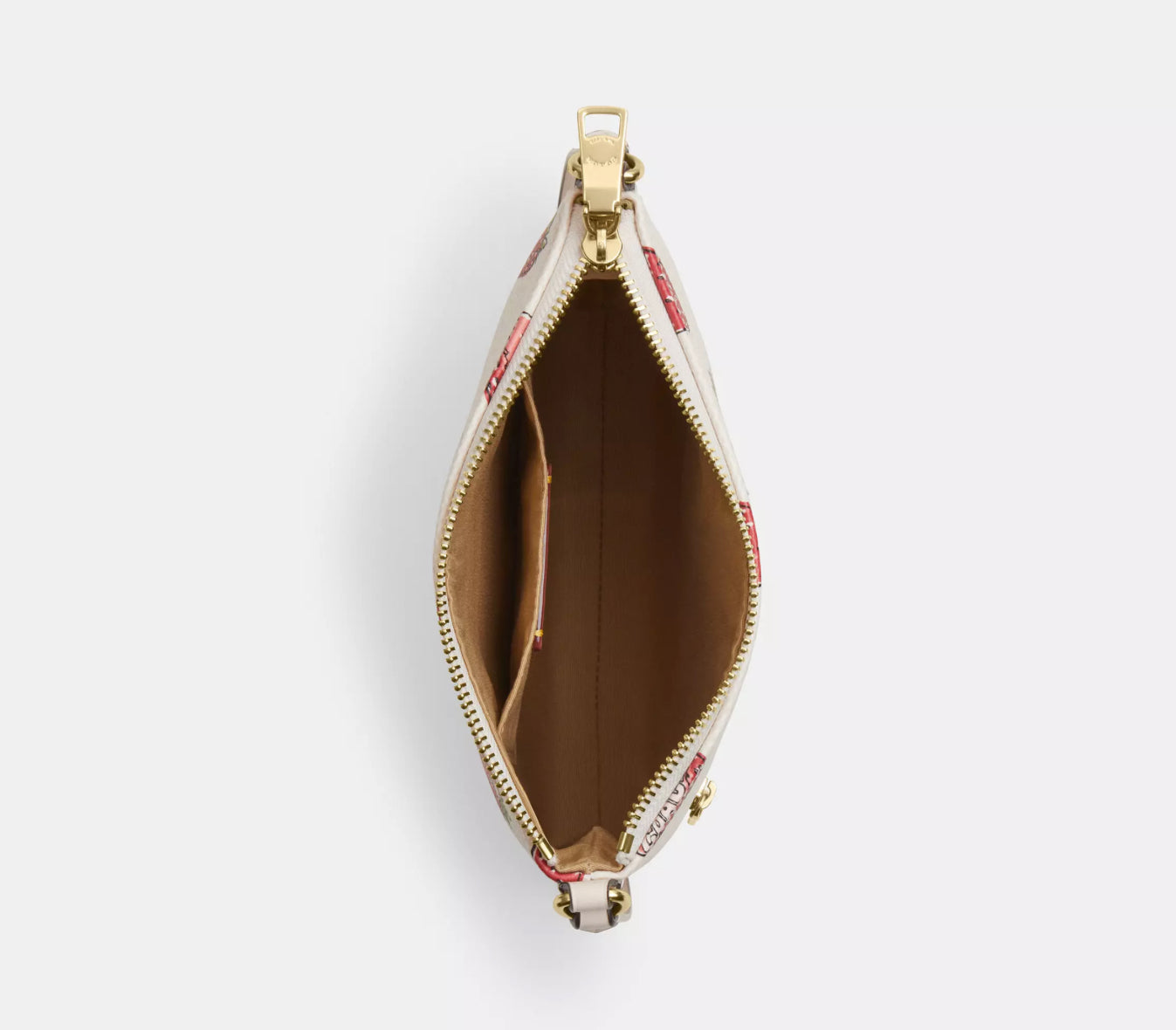 Coach Mini Rowan File Bag With Strawberry Print