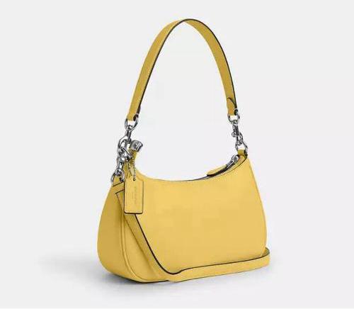 Coach Teri Shoulder Bag with Signature Quilting In Smooth Leather