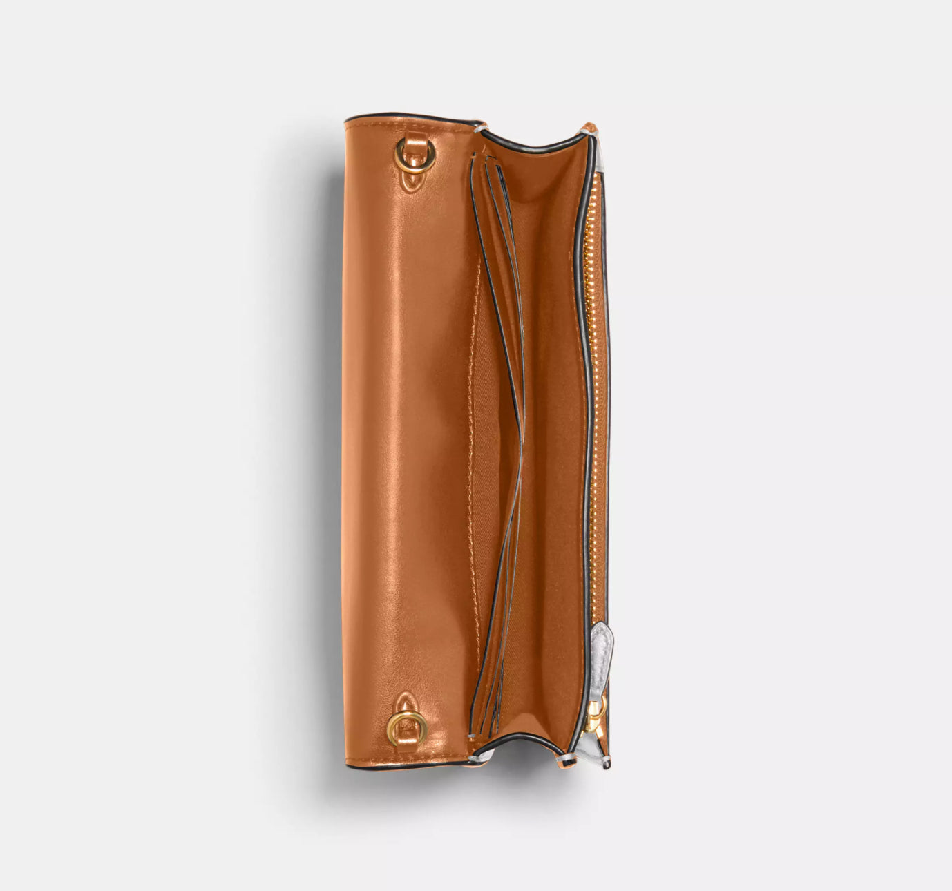 Coach Anna Foldover Clutch
Crossbody In Signature Canvas & Leather