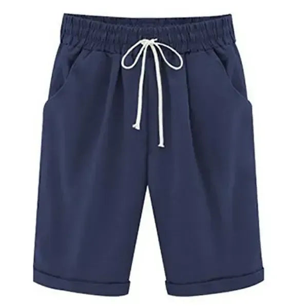 6 Color Plus Size Pockets Beach Wear Casual Shorts