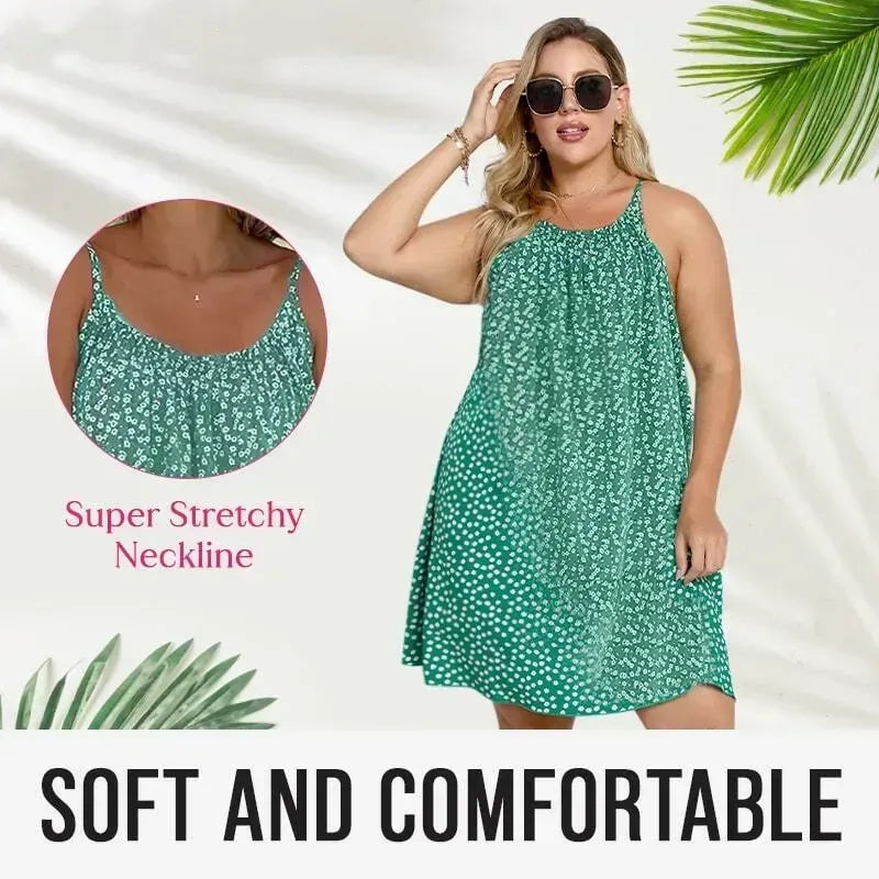 ���2023 Hot sale���Floral Printed Camisole Dress
