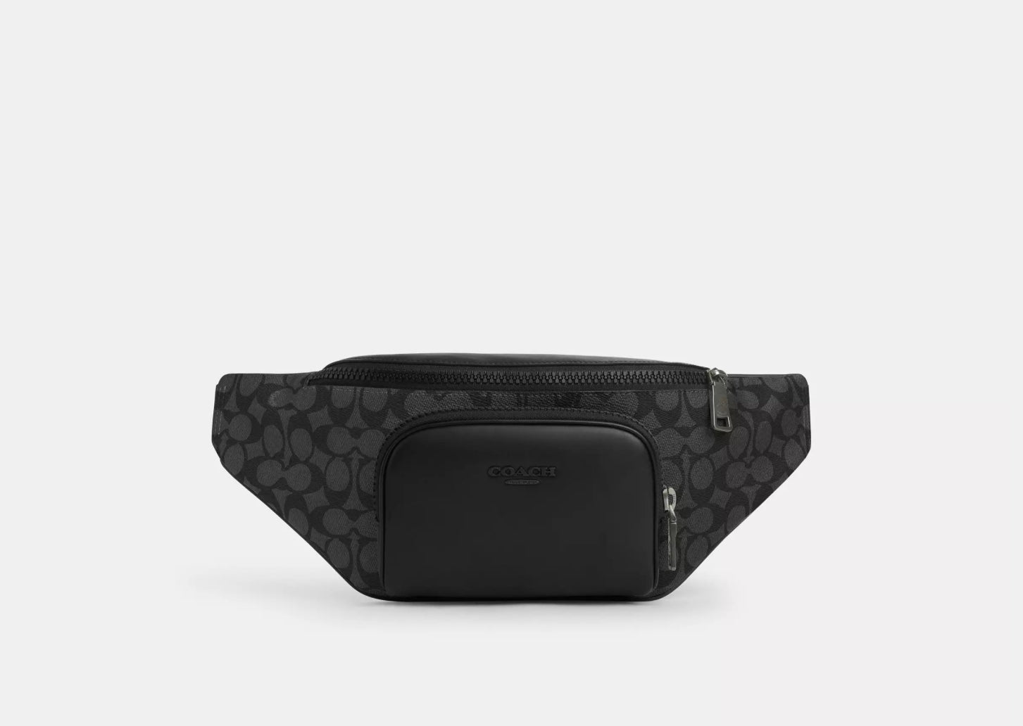 Coach Men’s Racer Belt Bag In Signature Canvas & Leather