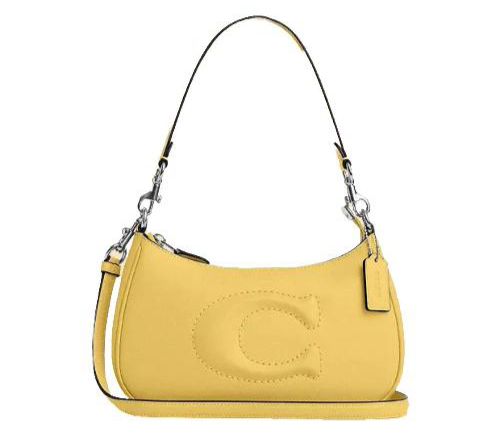 Coach Teri Shoulder Bag with Signature Quilting In Smooth Leather