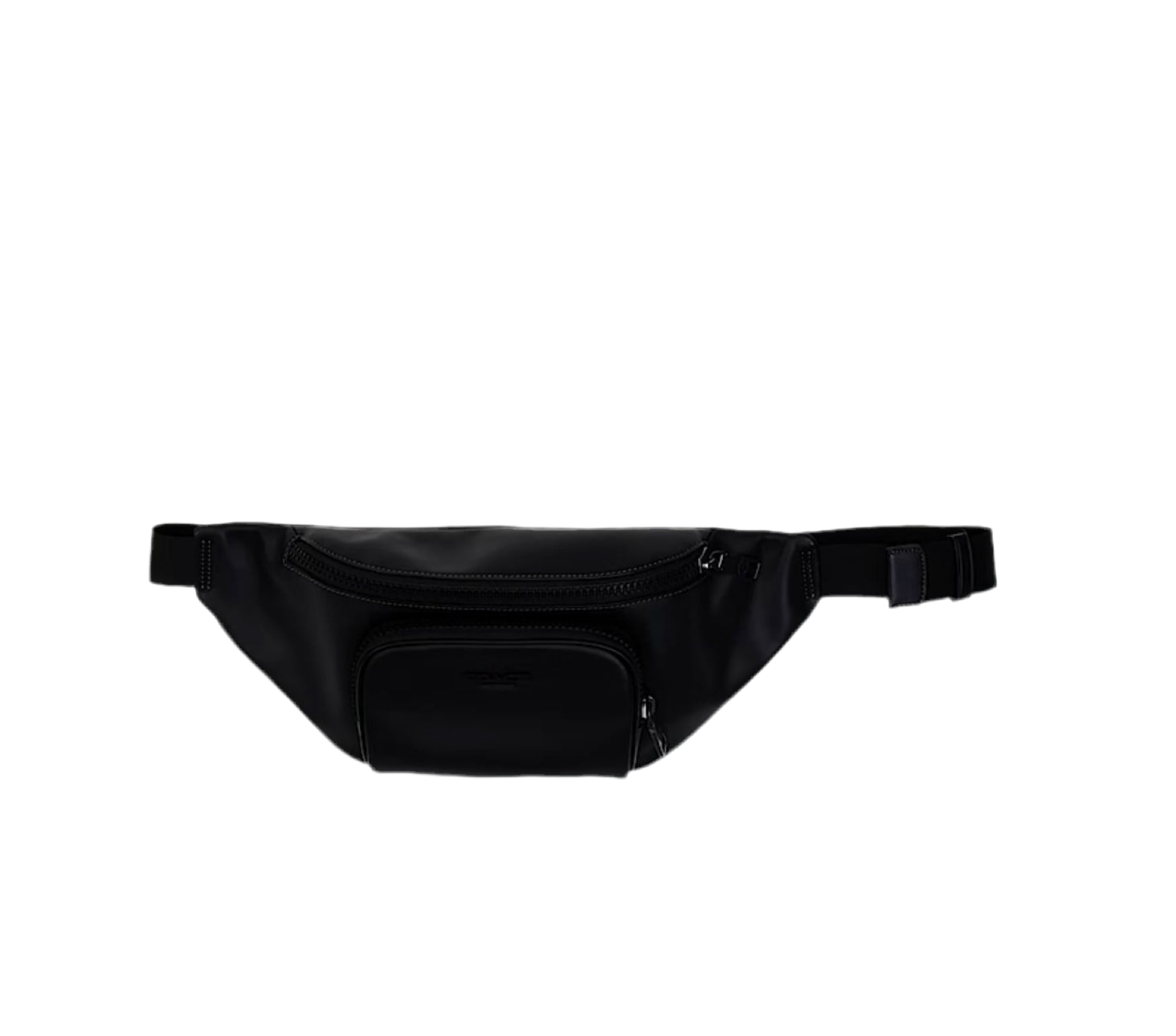Coach Men’s Leather Racer Belt Bag In Black