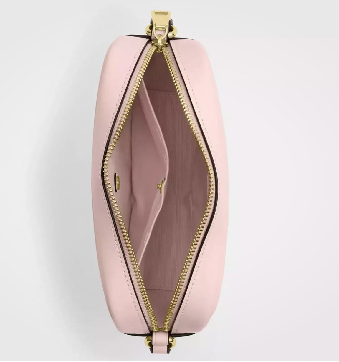 Coach Mini Jamie Camera Bag With Rose Print In Gold/Blush Multi