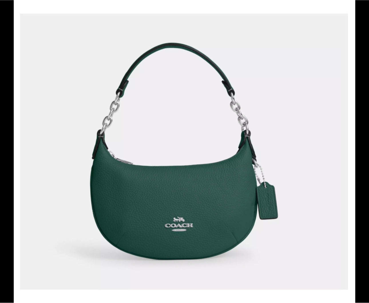 Coach Mini Payton Bag Leather Handbag in Emerald Green