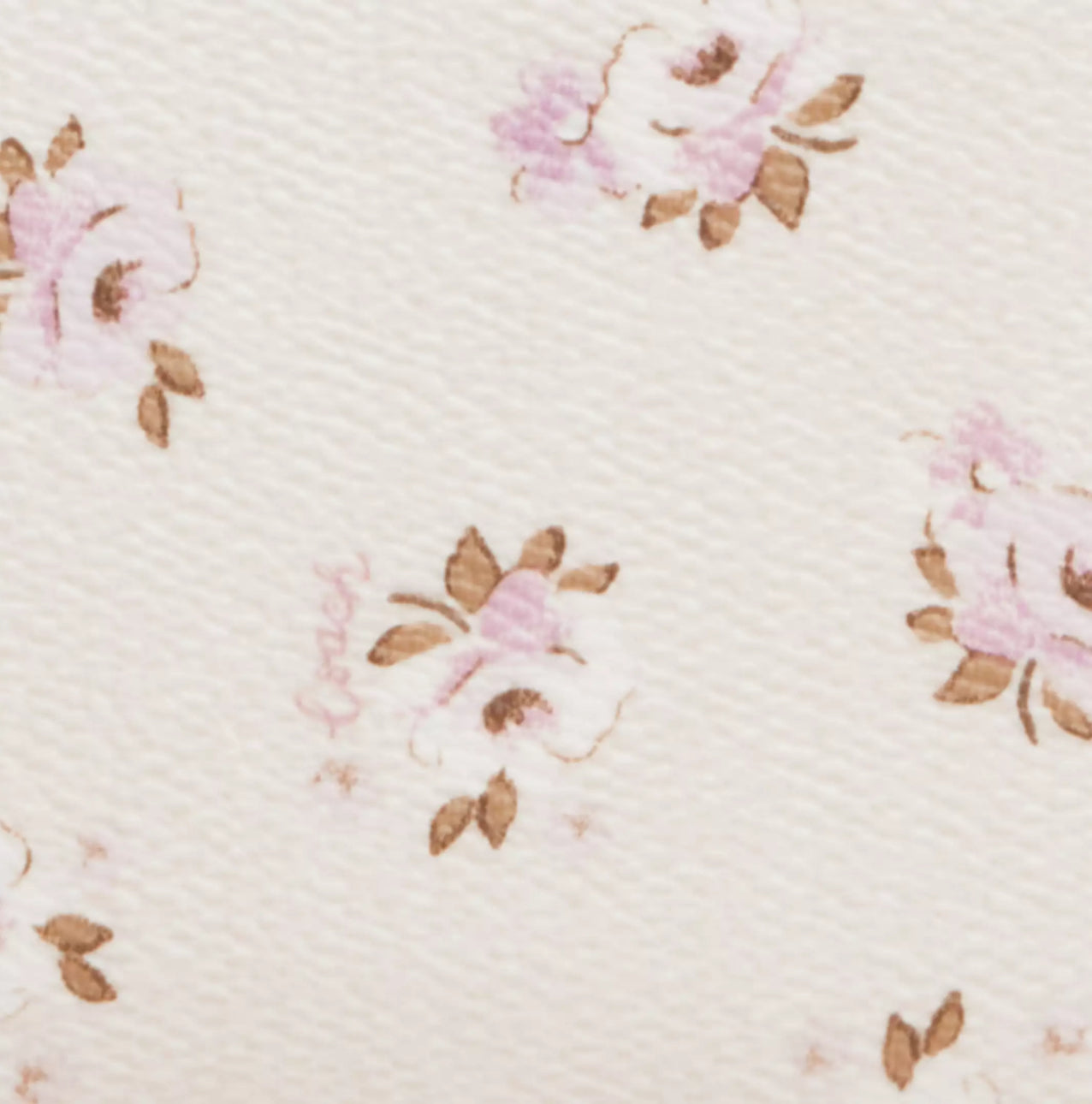 Coach Corner Zip Wristlet With Floral Print