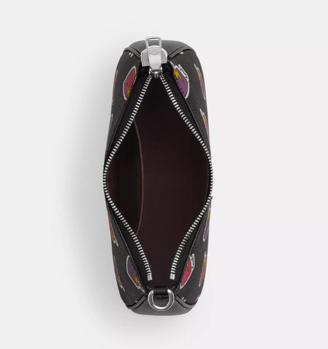 Coach Teri Shoulder Bag In Printed Coated Canvas & Smooth Leather