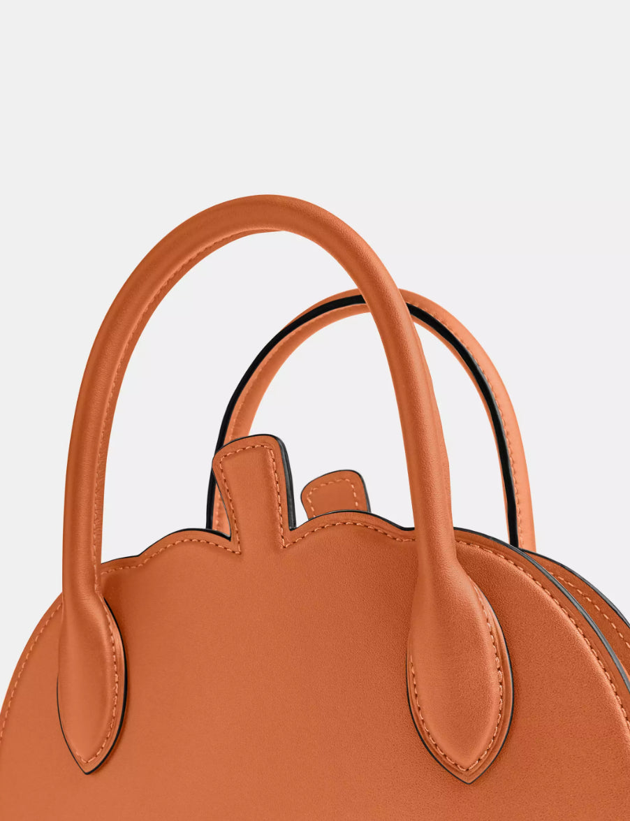 Coach Pumpkin Bag In Leather