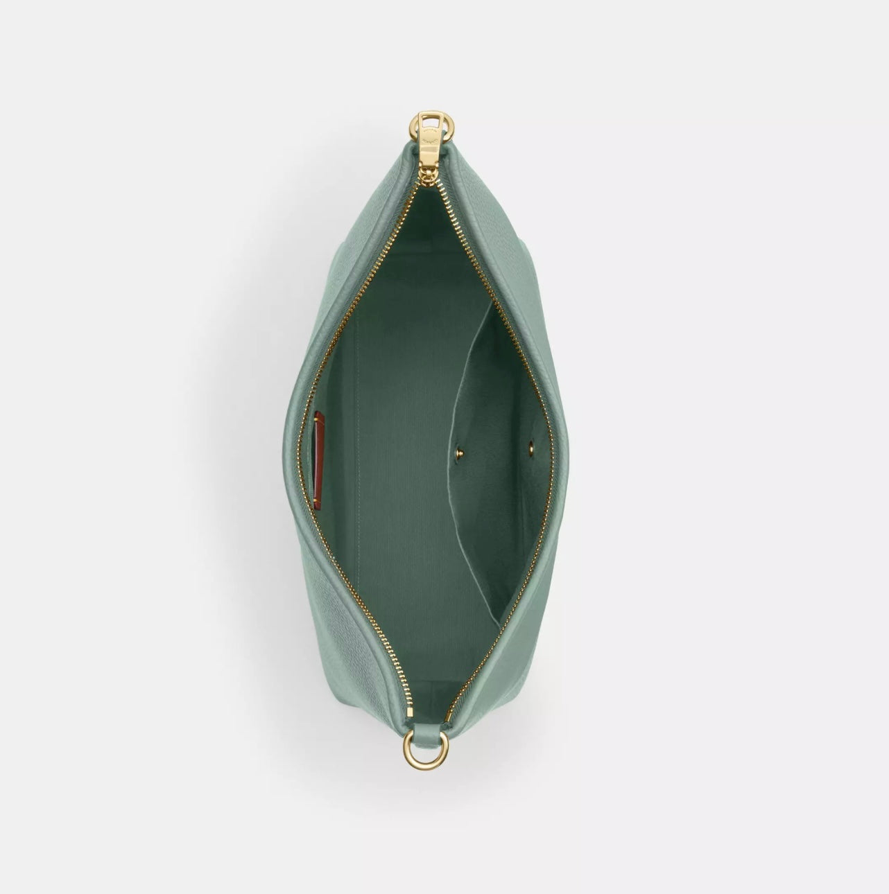 Coach Large Laurel Shoulder Bag in Gold/ Soft Green
