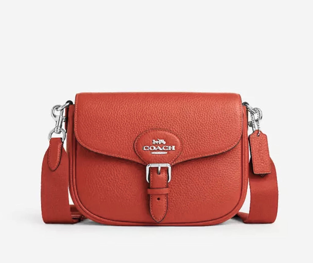 Coach Amelia Saddle Bag In Leather