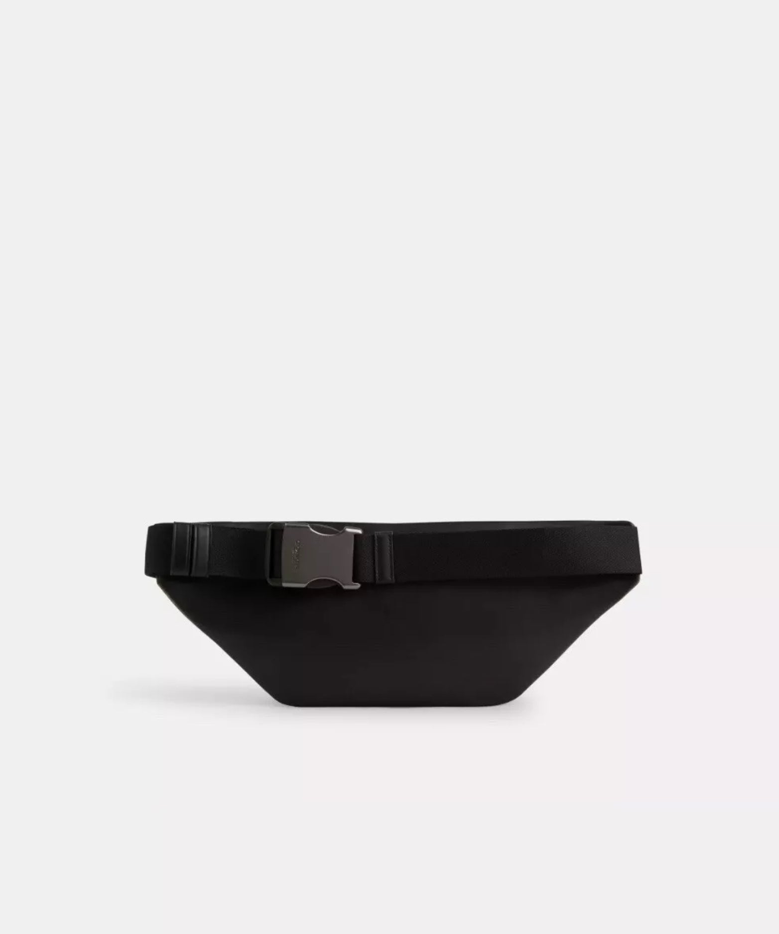 Coach Men’s Warren Belt Bag In Signature Canvas & Soft Leather In Khaki/Black