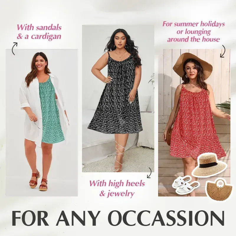 ���2023 Hot sale���Floral Printed Camisole Dress