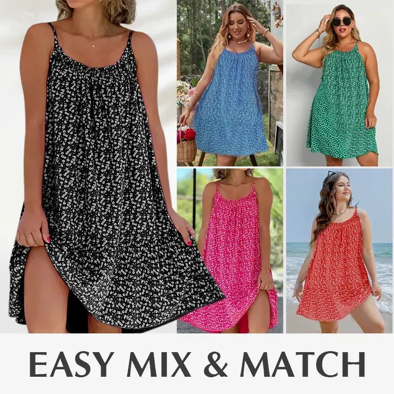 ���2023 Hot sale���Floral Printed Camisole Dress