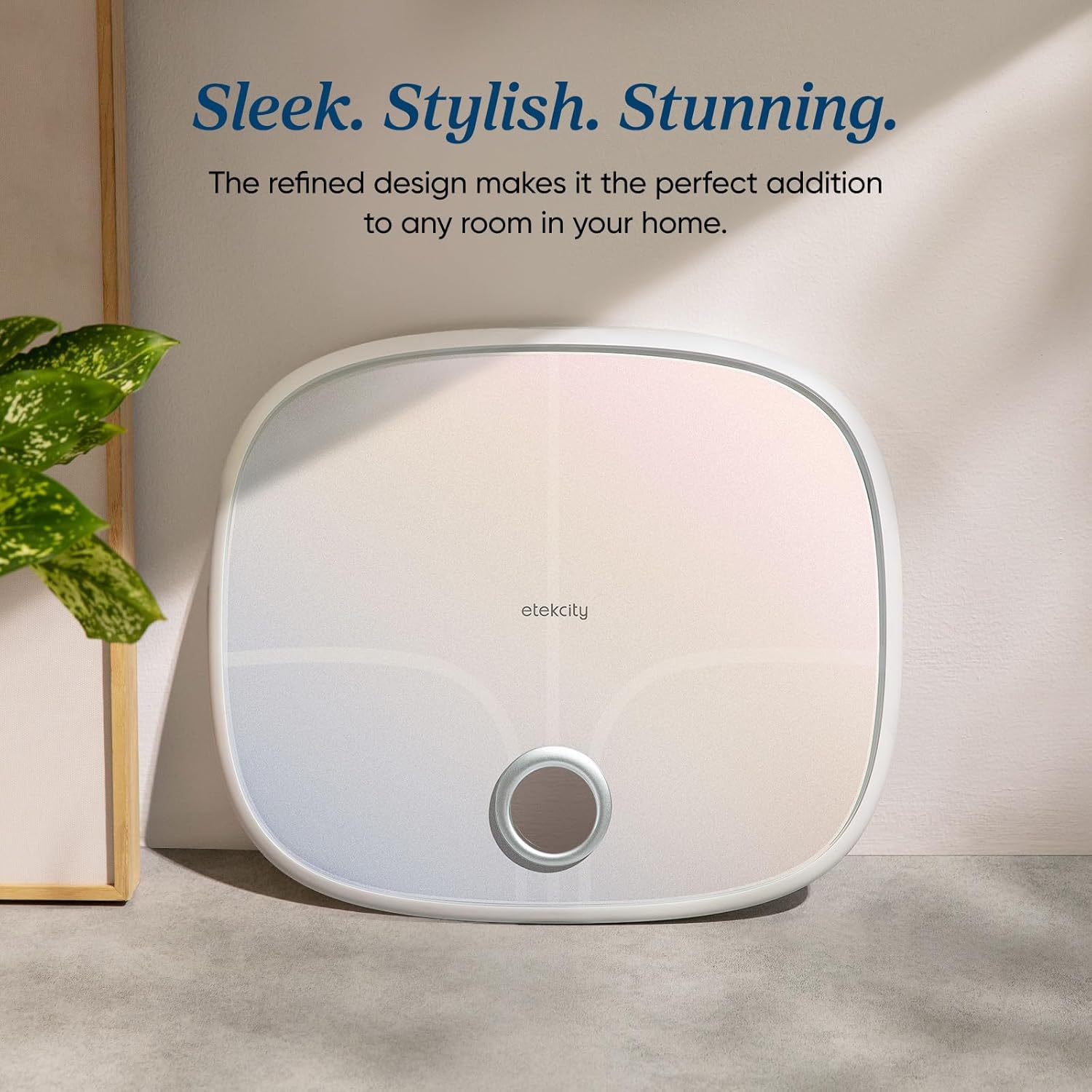 Etekcity Smart Scale for Body Weight FSA HSA Store Eligible, Bathroom Digital Weighing Scale with BMI, Body Fat, Muscle Mass, Accurate Bluetooth Home User Health Equipment Sync Apps