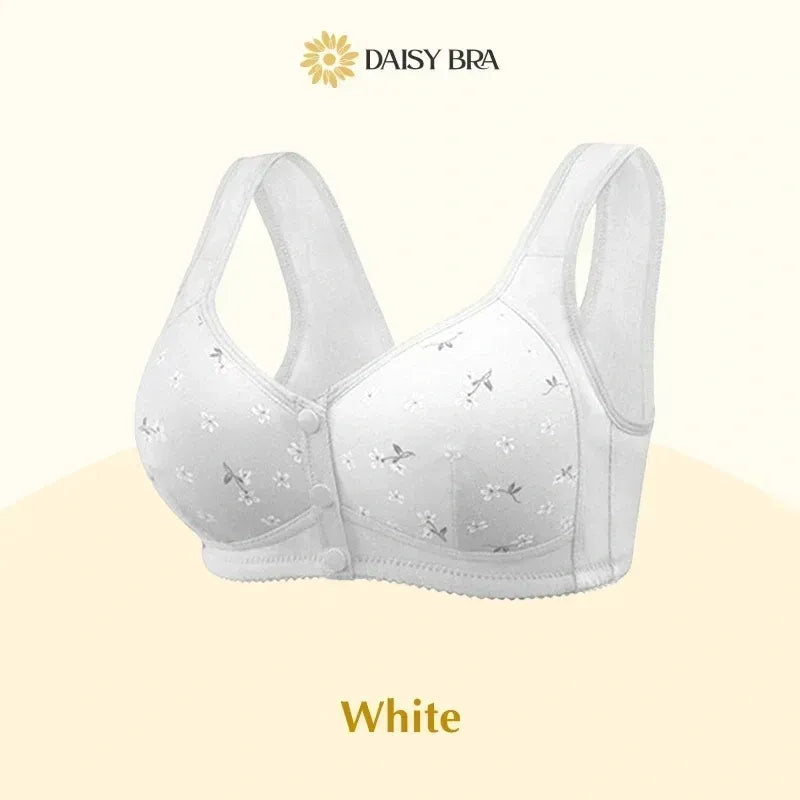 10-Pack Women's Bra - Comfortable & Convenient Front Button Bra